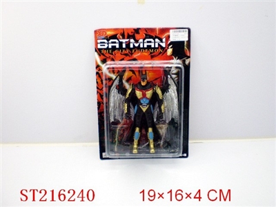 BAT MAN WITH LIGHT(2 COLORS ASSORTED) - ST216240
