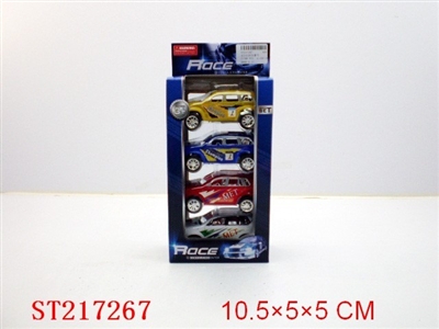PULL-BACK CAR(4PCS) - ST217267