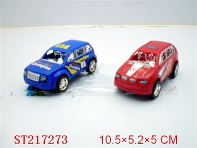 PULL-BACK RACING(2 STYLES 4 COLORS ASSORTED) - ST217273