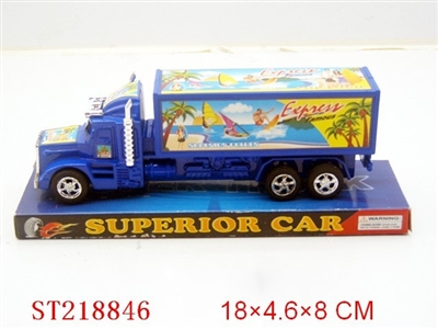 PULL-BACK TRUCK(3 COLORS ASSORTRED) - ST218846