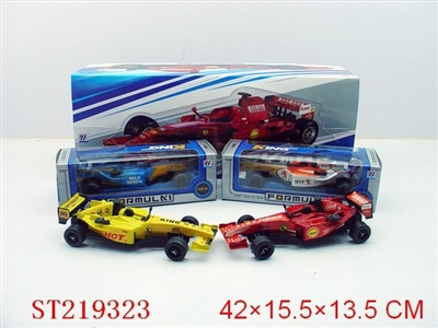 8PCS PULL-BACK FORMULA CAR(RED,BLUE,YELLOW,WHITE) - ST219323
