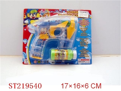 B/O BUBBLE GUN WITH LIGHT - ST219540