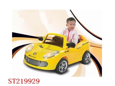 B/O BABY CAR WITH LIGHT AND MUSIC (YELLOW RED SILVER BLUE) - ST219929