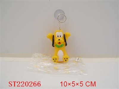 PORCELAIN ENAMEL KEYTAINER(6 STYLES ASST) - ST220266
