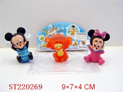 PORCELAIN ENAMEL BABY HAPPY WASH (3PCS) - ST220269