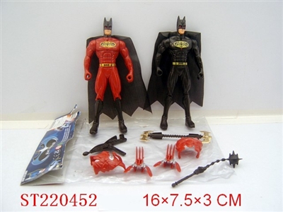 BAT MAN WITH LIGHT(2 PCS) - ST220452