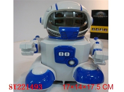 电动音乐闪光多功能语音机器人 - ST221493