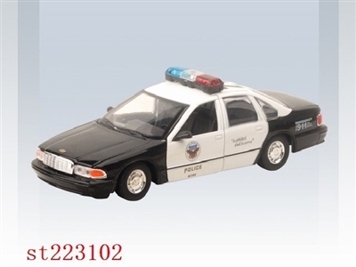 1：34CHEVROLET POLICE CAR(DIE CAST)12IN1 - ST223102