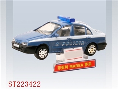 1:43 MAREA POLICE CAR FREEWHEEL&METAL - ST223422