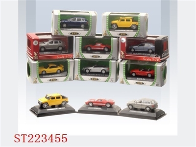 1:72 MINI METAL CAR(MIX 24 STYLES) - ST223455