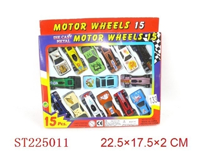 METAL CAR（15PCS） - ST225011