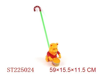 HAND PUSHING BEAR WITH SOUND - ST225024