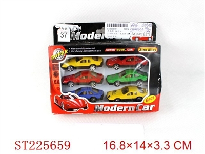 DIE-CAST CAR(6PCS) - ST225659