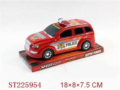 惯性警车标（三色混装） - ST225954