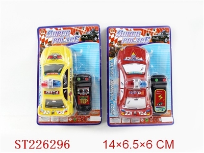 WIRE-CONTROL POLICE CAR(2 STYLES ASSORTED) - ST226296