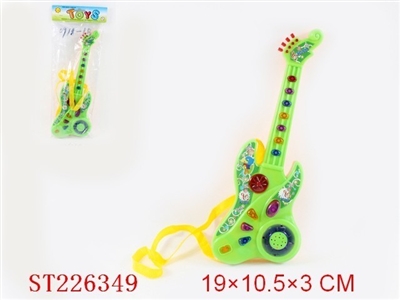 GUITAR W/MUSIC （4 COLORS ASSORTED） - ST226349