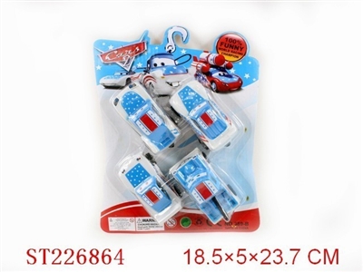 PULL-BACK STORY CAR(4STYLES MIXED) - ST226864