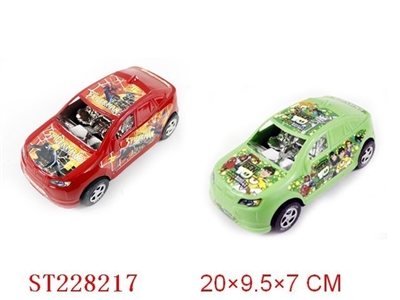 惯性车(BEN10/蜘蛛人标/二款混装） - ST228217