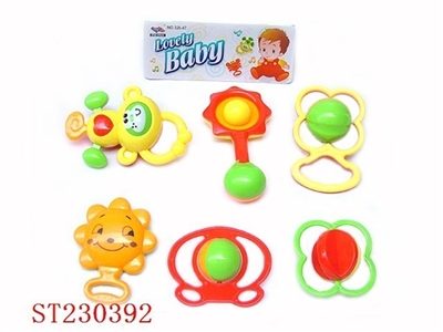 6PCS BABY SWAYING BELL - ST230392