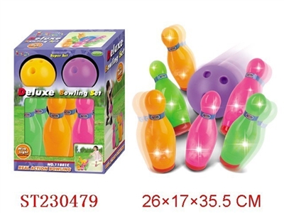 BOWLING PLAY SET WITH LIGHT - ST230479