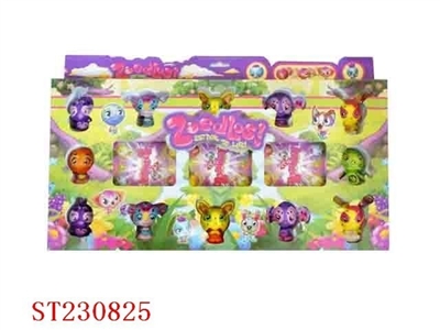 12PCS 3.8CM ZOOBLES PLAYSET - ST230825