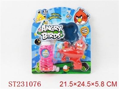 ANGRY BIRDS B/O BUBBLE GUN - ST231076