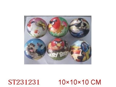 ANGRY BIRDS PU BALL（6pcs） - ST231231