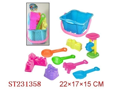 沙滩玩具（9pcs） - ST231358