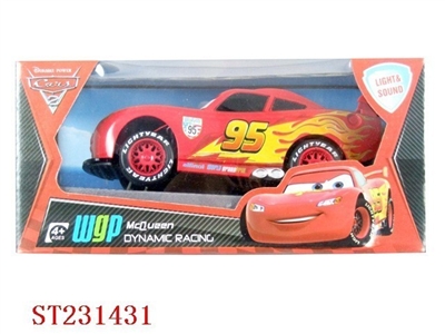 CARS 2 B/O CAR WITH LIGHT - ST231431