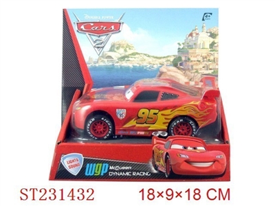 CARS 2 B/O CAR WITH LIGHT - ST231432