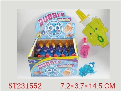 海绵宝宝泡泡水,24只一盒 - ST231552