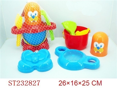 沙滩卡通海狮（6pcs） - ST232827