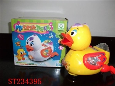 B/O CARTOON DUCK WITH LIGHT & MUSIC - ST234395