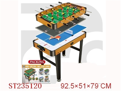 4 IN 1 HOCKEY/SOCCER/POKER/DICE/TABLE TENNIS - ST235120