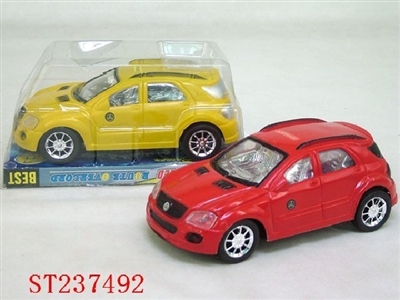 明窗惯性仿真商务车车（红白黑单款3色混装） - ST237492