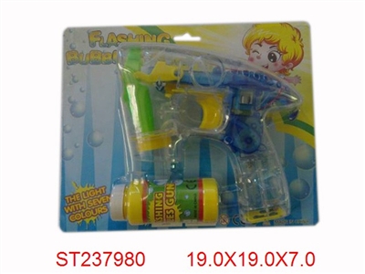 BUBBLE GUN WITH LIGHT - ST237980