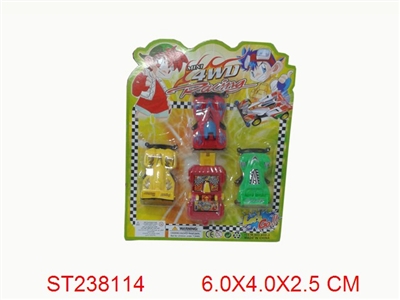 SPRING POWER MINI RACING CAR - ST238114