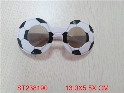 仿真足球眼镜（1只/袋，1色） - ST238190