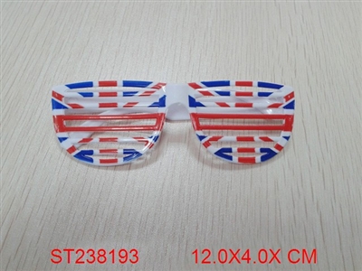 英国国旗眼镜（1只/袋，1色） - ST238193