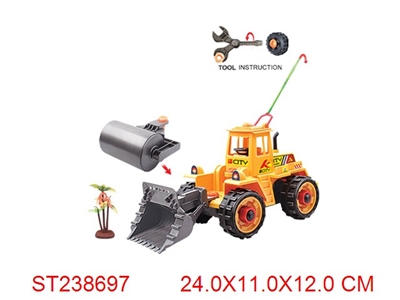 二款拆装惯性(挖土/压路)工程车(1树) - ST238697