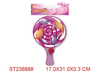 WOODEN PADDLE BALL - ST238888