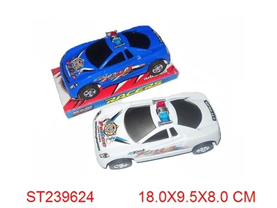 FRICTION POLICE CAR(BLUE/WHITE) - ST239624
