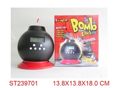 BOMBSHELL ALARM CLOCK - ST239701