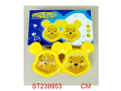 双维尼熊相架钟 - ST239953