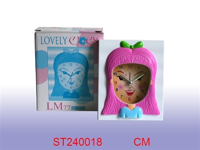 长发女孩闹钟 - ST240018
