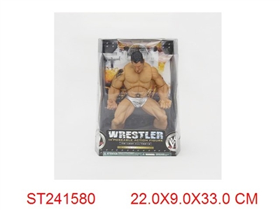 WWE30公分搪塑摔角斗士人偶（四款混装） - ST241580