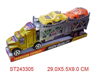 FRICTION CAR WITH 4PCS CARS - ST243305