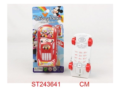 迪士尼米老鼠标车型直板手机 - ST243641