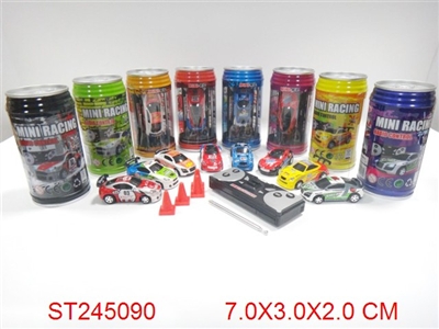 1：63可乐罐迷你遥控车（4款混装） - ST245090