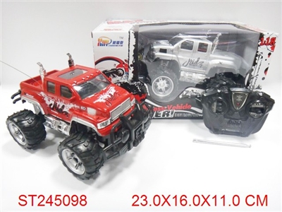 1：18四通灯光遥控越野车（不包电） - ST245098